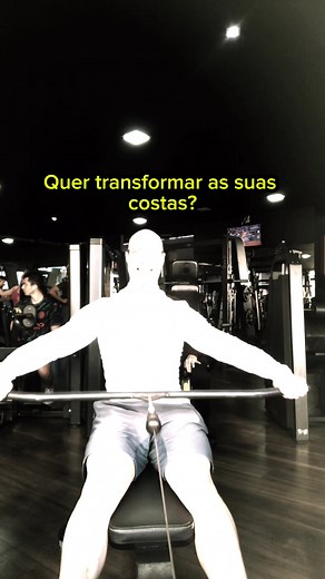 Transforme suas costas com a remada baixa