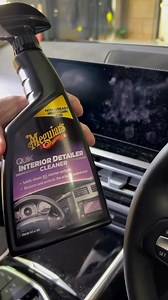 40K views · 211 reactions | The fastest way to clean all interior surfaces is Quik Interior Detailer. It maintains the look and feel of interior plastic, vinyl, leather, rubber, metal and audio/visual equipment. Non-smearing Quik Interior Detailer leaves a natural appearance and a fresh fragrance with every use! #interiorcleaning #carcare #carcaremadeeasy #cardetailing #incarentertainment #meguiars #meguiarsuk | Meguiar's | Facebook