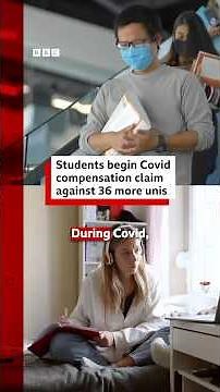Students begin Covid compensation claim against 36 more universities across the UK. #BBCNews