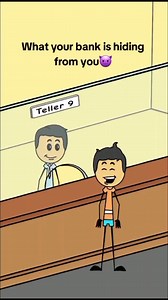 2.7M views · 57K reactions | How banks operate. #animation #funnyvideo #comedy #reels #relatable #Bank #interest #savings #loan #savingsaccount #Paycheck | Relatable Animation | Facebook