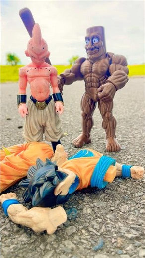 Sadness Goku , Goku Vs Tung Tung Sahua & Majin Buu