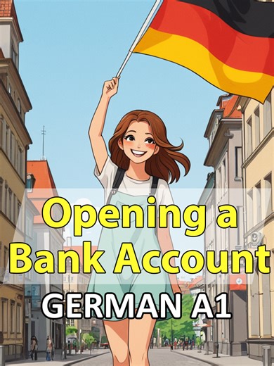 Opening a Bank Account in German - Simple Dialogue A1