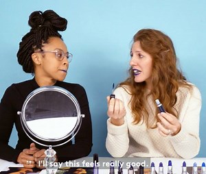 We tried blue lipstick—so you don't have to. You're welcome: http://bit.ly/2ou3YWm | Real Simple