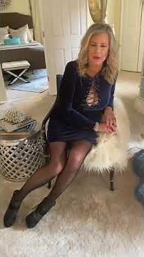 Blue Velvet Mini, Fishnet Pantyhose
