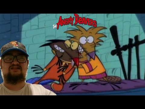 The Angry Beavers : Up All Night (S1,E1b) - First Time Watching: Can Norbert and Daggett Stay Awake?