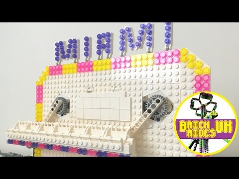 LEGO Rides ** MIAMI V1 ** fairground / kirmes / carnival model ** (Brick Rides UK)
