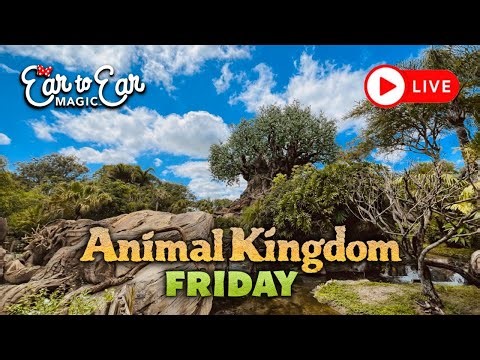 🔴 LIVE - Disney Animal Kingdom Theme Park - Live Stream 03.27.2026