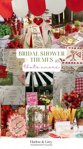 Italian-Themed Bridal Shower Ideas for Trendy Hosts