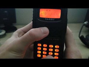 How To Use The Scanning Feature On The Yaesu FT-60R