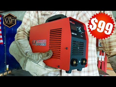 $99 WELDER - Review of Cheapest Welding Machine on Amazon