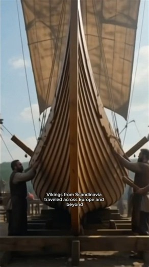 Vikings: The Raiders Who Explored the World 🌎⚔️ #Vikings #History #Shorts