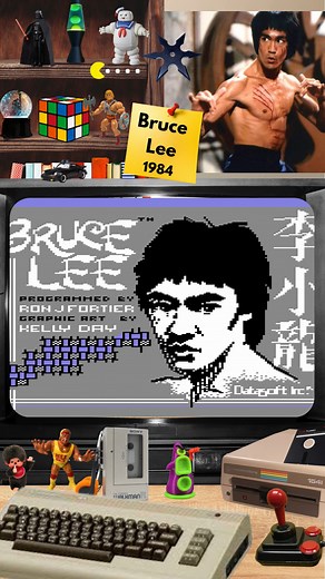 87K views · 1.8K reactions | C64 - Bruce Lee - 1984 | Andre Kallisto - Retro Game Videos | Facebook