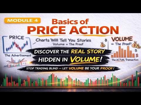 VOLUME Will Change How You Trade FOREVER| Price Action is Half Truth — Volume Shows the REAL Trend|