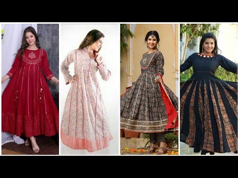 New Lawn Long Frock Designs 2026 | Beautiful Anarkali Frocks for Eid|