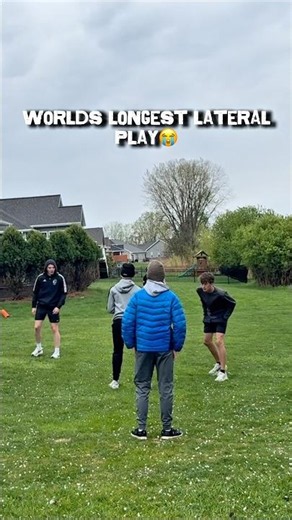 This was the GREATEST lateral play in football HISTORY🤯!! #sports #nfl #football #fyp #shorts #fy