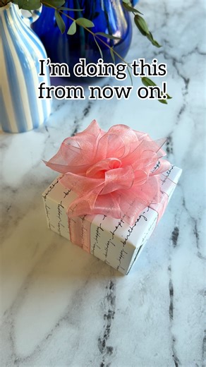 Easy pom pom bow! ❤️ Beautiful handmade bow technique for an extra special gift. #crafting #gifting #ribbon #bows #handmadewithlove | Jeff & Lauren