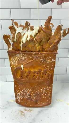 Custom Crabfries Pretzel #shorts