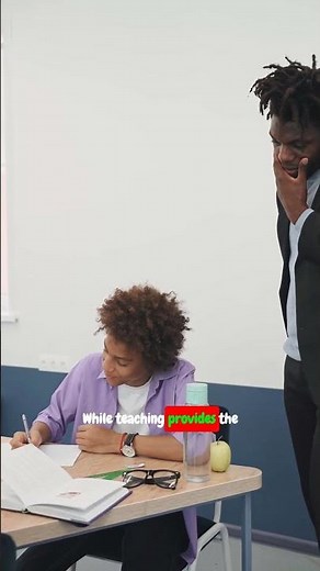 Teaching Versus Learning