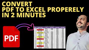 1.6K views · 120 reactions | How to Convert PDF to Excel | Convert PDF table properly into Microsoft Excel | All issues resolved | Trick and click | Facebook
