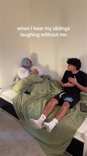 the FOMO gets the best of me 😀 . . . #siblings #relatable #funny #bigbrother #brotherslove @Amin @motiisa