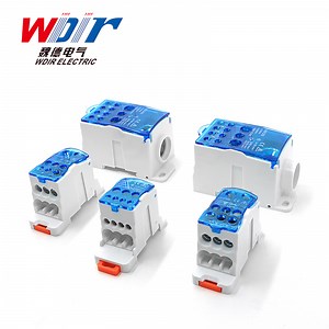 [Hot Item] UL CE 80A 400A Electrical Enclosure Power Distribution Terminal Ground Distribution Block