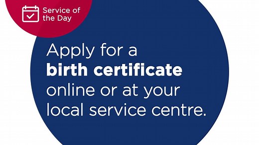 Lost your birth certificate? Don't fret - apply for one online or at one of our service centres. www.service.nsw.gov.au/transaction/apply-birth-certificate | Service NSW