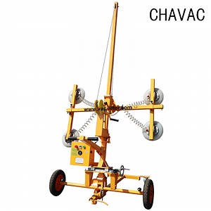 [Hot Item] Manual Vacuum Glass Lifter Moving Trolley