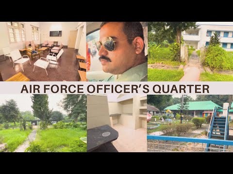 Air Force Officer’s Quarter : আমার সরকারী বাসস্থান 🇮🇳 👨🏻‍✈️ Indian Air Force Officer’s Accomodation