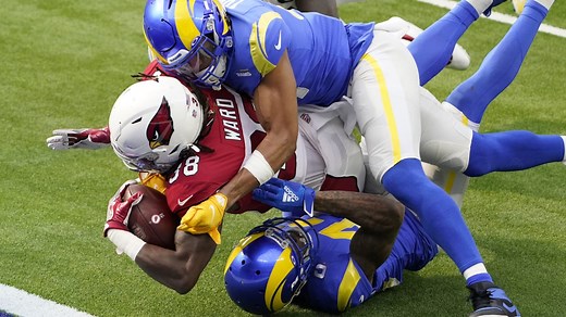 Jonathan Ward's first NFL touch goes for TD on fly sweep