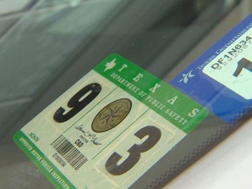 Two steps, one sticker: Registration, inspection all in one