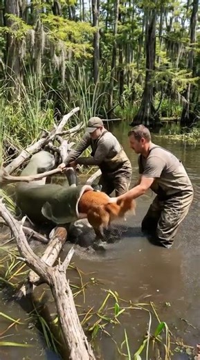 They Fought a Giant Fish to Save the Dog