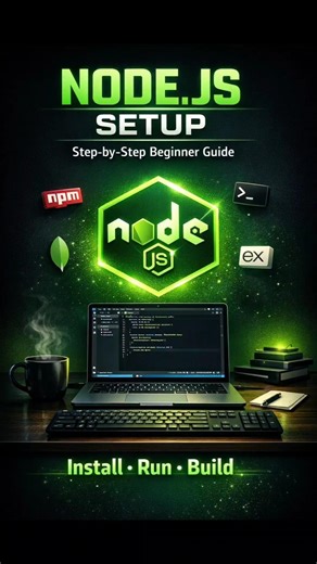 Node.js Setup in 1 Minute 🚀 | Beginner Guide 💻