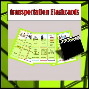 Transportation Flashcards-Transportation Vocabulary Flashcards
