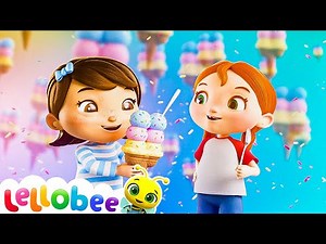 Ice Cream Song | Nursery Rhymes with Subtitles