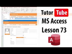 MS Access Tutorial - Lesson 73 - Adding Descriptions