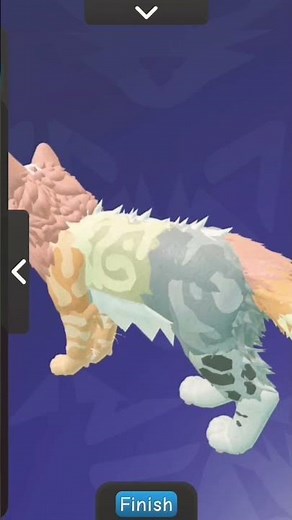 Making a rainbow morph #wcue #warriorcats #cat #roblox