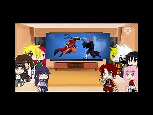 Naruto friends react to Naruto vs pain