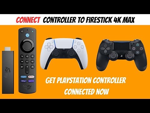 Connect Playstation Controller to Firestick 4K Max