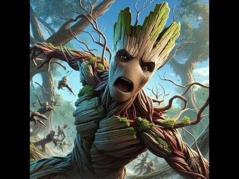 Masked Wolf Astronaut In The Ocean Groot