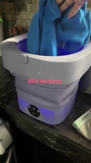 Mini lavadora Portátil! 🤩 Envíos a todo el Perú! 🇵🇪