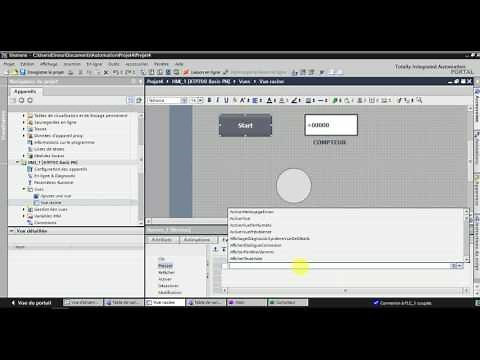 Programmation: TIA PORTAL " Compteur smple"