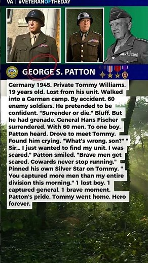 What Patton Did When He Met the 19-Year-Old Who Captured a German General Single-Handedly