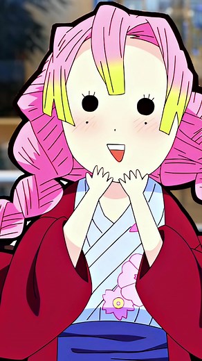 Cute Anime Characters in Traditional Japanese Attire