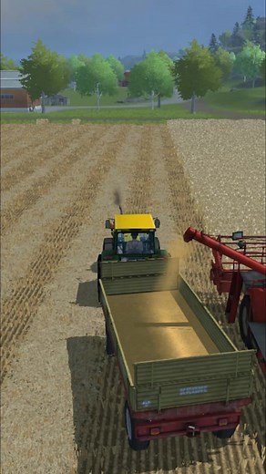 FS 13 Harvest Timelapse with Tractors | Farming Simulator 2013