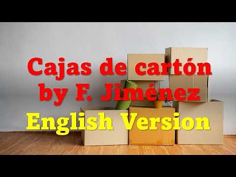 Cajas de cartón / Cardboard Boxes: English Audio