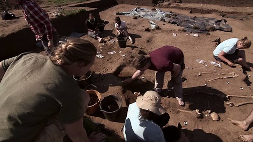 Our Archaeology students have discovered a Black Death ‘Plague Pit’ containing 48 skeletons buried under the grounds of English Heritage's Thornton Abbey. Hugh Wilmott from the Department of Archaeology at the University of Sheffield takes us around the dig to explain how we understand and record such an incredible find. | The University of Sheffield