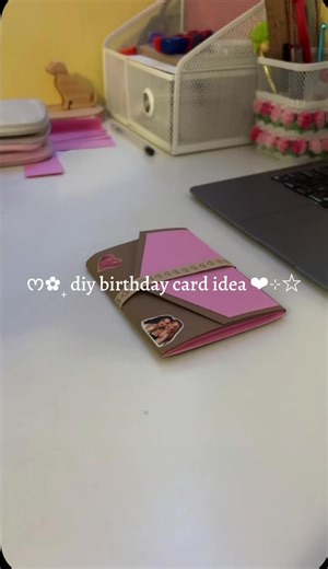 Handmade Birthday Card Idea for Your Best Friend