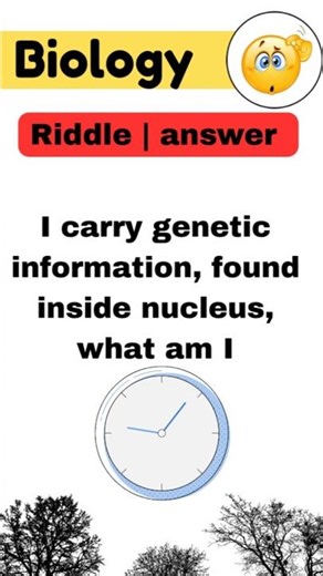 I carry genetic information, found inside nucleus, what am I__??🤔 #dnaday #genepy #dnasurprises #dna