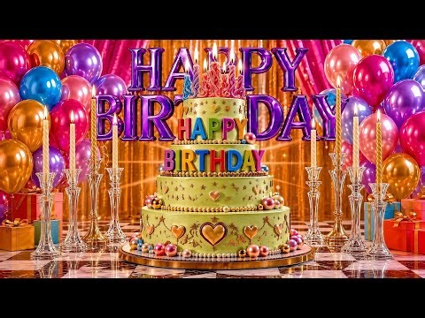 Happy birthday song 🎂 Best Birthday Celebration Song ever 🎊