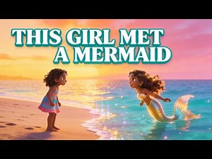 Amara and The Mermaid | She Had a Magical Day at the Beach 🧜🏻‍♀️